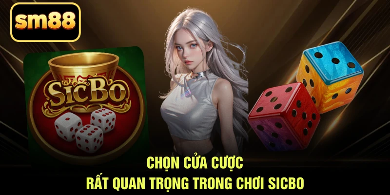 Chọn cửa cược rất quan trọng trong chơi sicbo