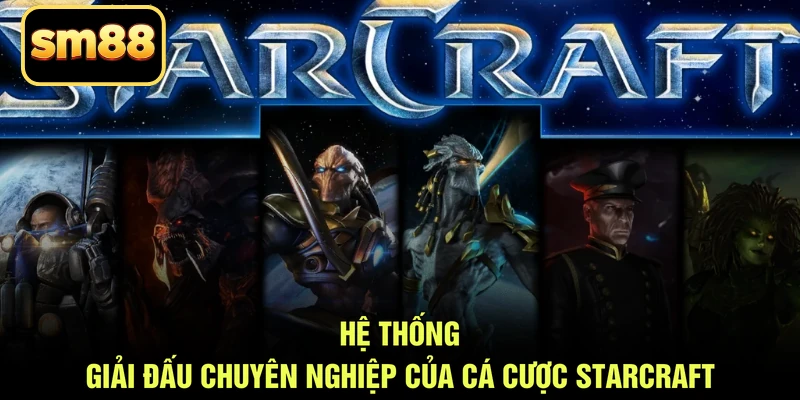 Hệ thống giải đấu chuyên nghiệp của cá cược Starcraft