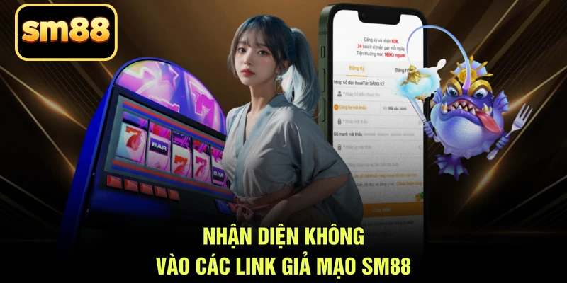 Nhận diện không vào các link giả mạo SM88